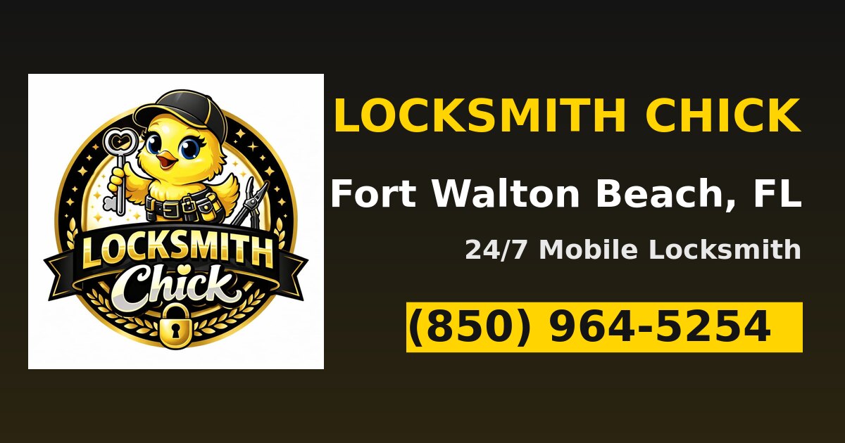 Locksmith Chick — 24/7 locksmith in Fort Walton Beach, FL — call (850) 964-5254