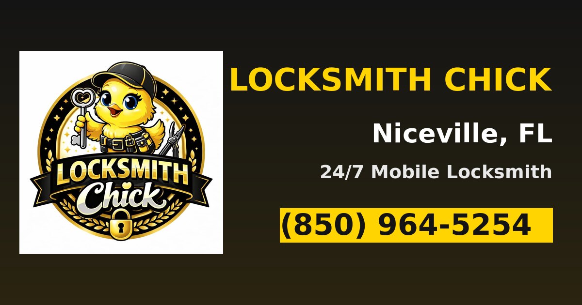Locksmith Chick — 24/7 locksmith in Niceville, FL — call (850) 964-5254